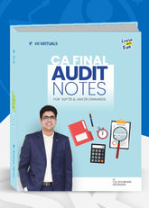 CA Final Audit (Notes) Book by CA Shubham Keswani.